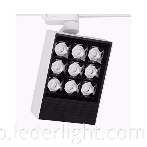 Commercial Rectangular LED Track Light